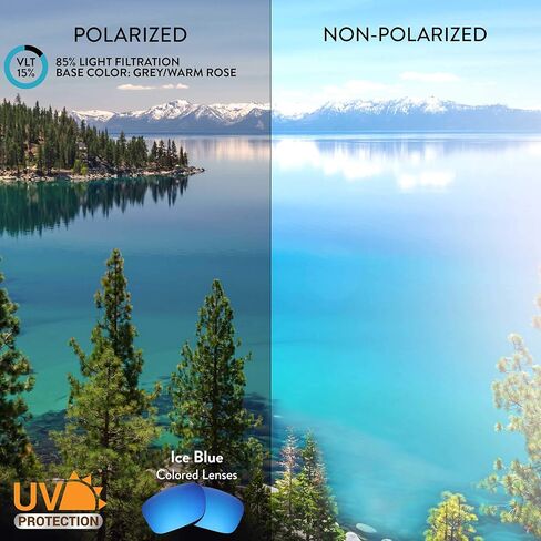 APEX Polarized PRO Replacement Lenses for Costa Tybee Sunglasses (Ice Blue) in Kuwait