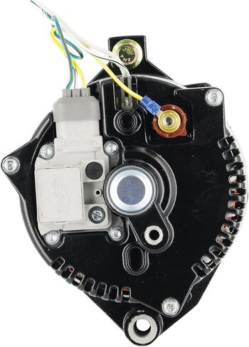 Powermaster - Alt Ford 3G Black 200A 6 grv & 1V بكرة كبيرة الإطار Str MTG مترابطة MTG الأذن مع سرج محول Reg in Saudi Arabia
