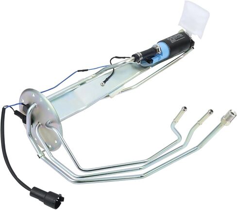 Complete Fuel Pump Hanger Assembly with Pump & Sending Unit Replacement for Toyota Pickup 1989-1995 – Direct Fit OE 23206-35101, 3-Line Round Connector (Includes Fuel Pump) in Kuwait