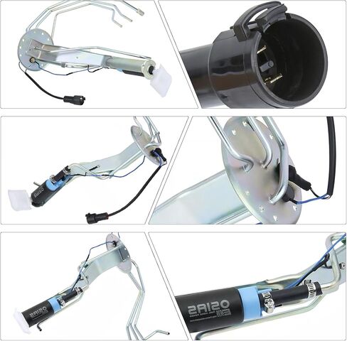 Complete Fuel Pump Hanger Assembly with Pump & Sending Unit Replacement for Toyota Pickup 1989-1995 – Direct Fit OE 23206-35101, 3-Line Round Connector (Includes Fuel Pump) in Kuwait