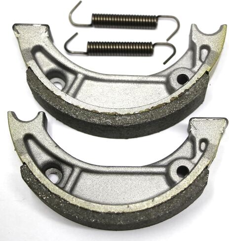 Front Rear Brake Shoes for Honda SA50 SA50P Elite 50 SR S 1994 1995 1996 1997 1998 1999 2000 2001 - CRF70F CRF80F Drums 2004 2005 2006 2007 2008 2009 2010 2011 2012 2013 2014 333 MC0268 in Saudi Arabia