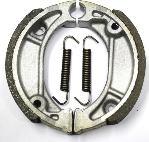 Front Rear Brake Shoes for Honda SA50 SA50P Elite 50 SR S 1994 1995 1996 1997 1998 1999 2000 2001 - CRF70F CRF80F Drums 2004 2005 2006 2007 2008 2009 2010 2011 2012 2013 2014 333 MC0268 in Saudi Arabia