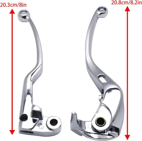 CBR Motorcycle Replacement Brake Clutch Hand Lever Compatible with Honda CBR600RR 2007-2024 53182MEE000 53170MEL006(Silver) in Kuwait