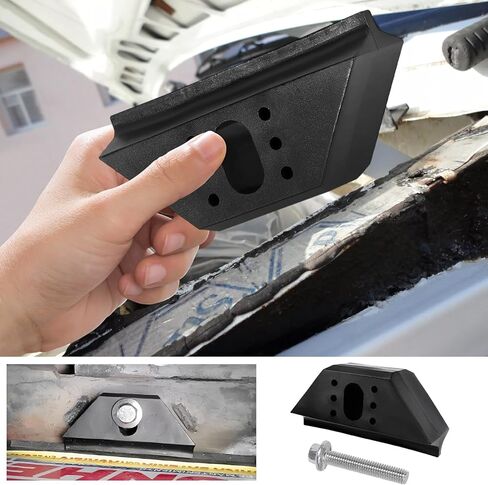 Base Clamp Battery Hold Down, Car Battery Tie Down Bracket Replacement with 304 Stainless Steel M6 Bolt, OEM #14005061 Vehicle Batteries Holder Compatible with Select Models in Kuwait