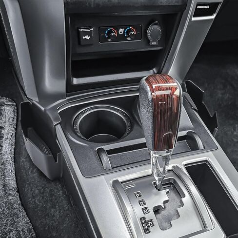 صينية تنظيم وحدة التحكم المركزية RUNROAD متوافقة مع ملحقات Toyota 4Runner 2010-2021 2022 2023 2024، صندوق تخزين جانبي لوحدة التحكم في ناقل الحركة ومسند الذراع وجيب الهاتف وحامل العملات المعدنية in Saudi Arabia