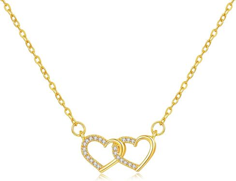 Cross Necklace for Women with Initial, 18K Gold Plated Initial A-Z Pendant| Dainty Cute Cross Necklaces | Trendy Tiny Gold Letter Necklaces Jewelry Gifts for Women in Saudi Arabia
