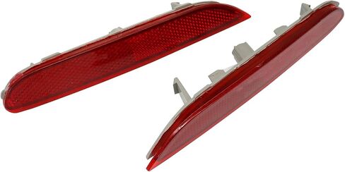 2pcs Rear Bumper Reflector1pcs driver side and 1pcs passenger side Assembly Red LH&RH Compatible with Nissan Altima 2019 2020 26560JJ90A in Kuwait