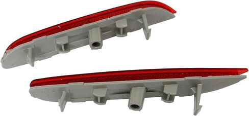 2pcs Rear Bumper Reflector1pcs driver side and 1pcs passenger side Assembly Red LH&RH Compatible with Nissan Altima 2019 2020 26560JJ90A in Kuwait