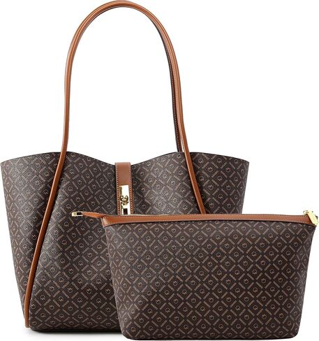 حقيبة يد كوينوريس للنساء، حقيبة يد كتف ذات مقبض علوي ذات سعة كبيرة، حقيبة ريترو مصممة من بيورس مع قابض in Kuwait