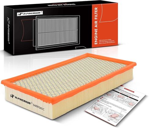 A-Premium Engine Air Filter Compatible with Ford Freestar 2004-2007, Thunderbird 2002-2005 & Jaguar S-Type 2000-2003 & Lincoln LS 2000-2006 & Mercury Monterey 2004-2007 in Saudi Arabia