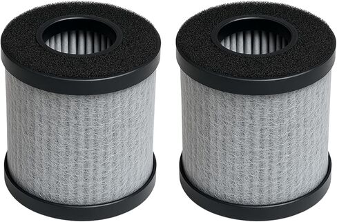 Nispira Filter Replacement For CALODY E-L2 Easycare CleanLight KeySmart Portable Car Air Purifier 3-in-1 HEPA Activated Carbon, 2 Packs in Saudi Arabia