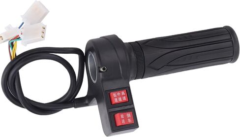 Universal Electric Bicycle Throttle Handle, 3-Speed Adjustable with Forward/Reverse Control for in Saudi Arabia