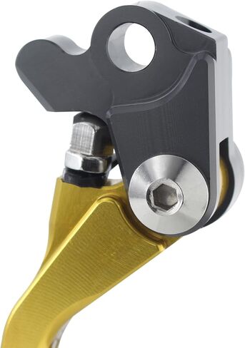 CNC Motorcycle Billet Foldable Pivot Clutch Brake Lever Handle for RM125 RM250 RM 125 250 1996 1997 1998 1999 2000 2001 2002 2003 (L60r06) in Kuwait