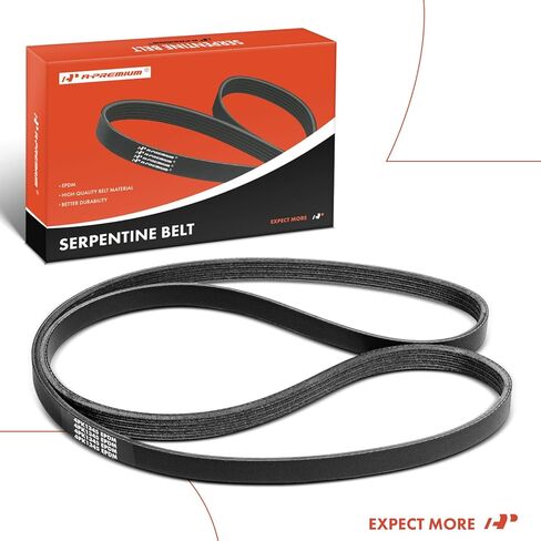 A-Premium 52.97 Inch Engine Serpentine Drive Belt Compatible with Nissan Frontier 1999-2004, Xterra 2000-2004, 3.3L in Saudi Arabia