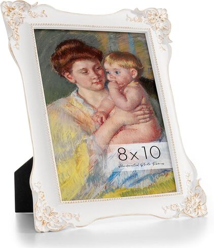 Axeman Vintage Gold Frames 4x6 | Antique 4 x 6 Gold Picture Frame with Real Glass | Ornate Rose 4x6 Picture Frame for Wall & Tabletop Display | Retro 4 x 6 Frame in Kuwait