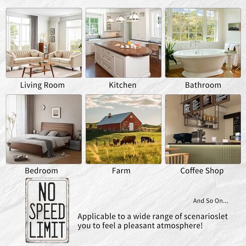 ديكور معدني لعيد الميلاد على شكل شاحنة الوحش، هدايا للأولاد، علامة القصدير الرجعية لا توجد علامة حد للسرعة للأولاد، غرفة الرجل، غرفة النوم، المرآب، غرفة النوم، ديكور فني جداري على الطراز العتيق، 8 × 12 بوصة (53518) in Kuwait