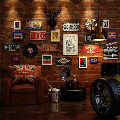 Agedsign Alice in Wonderland Poster, Vintage Metal Tin Sign Magical Solution Quotes Decor Gifts for Girls Living Room Party Decorations 12 x 8 inches in Kuwait