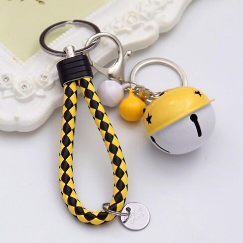 Markeny 50 قطعة سلسلة مفاتيح جلدية مضفرة حزام اليدوية مضفر حزام المفاتيح قلادة العالمي نسج الجلود مفتاح حامل in Kuwait