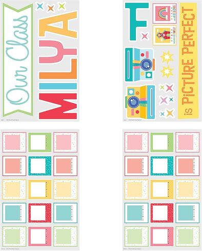 مجموعة لوحة الإعلانات بإطار صورة Better Together - 51 قطعة in Kuwait