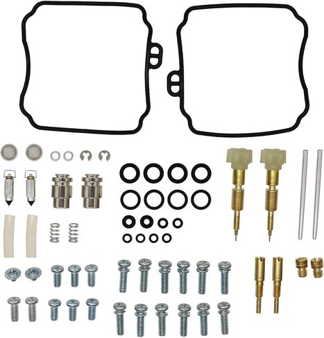 Carburetor Rebuild Kit for Yamaha XVS65A V-Star 650 Classic 1998-2005 Motorcycle Carburetor Gaskets Jets Rebuild Repair Kit, 2Pcs in Kuwait