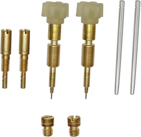 Carburetor Rebuild Kit for Yamaha XVS65A V-Star 650 Classic 1998-2005 Motorcycle Carburetor Gaskets Jets Rebuild Repair Kit, 2Pcs in Kuwait