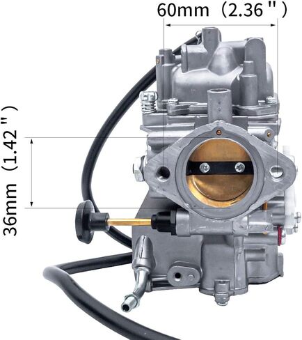 هيكس 3GD-14101-00-00 كاربوريتر كارب مناسب لـ 1987-1996 Yamaha Big Bear 350، 1987-2004 Yamaha Warrior 350، 1993-1998 Yamaha Kodiak 400، 1987-1995 Yamaha Moto 4 in Saudi Arabia