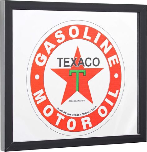 American Art Decor Printed Accent Mirror - Room Decor for Bar, Garage, Game Room & More (Man Cave, 13" x 15") in Kuwait