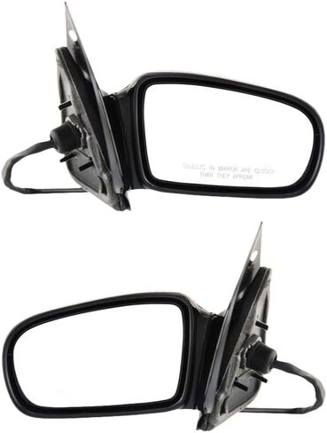 Garage-Pro Driver & Passenger Side Power Mirrors for Chevrolet Cavalier Pontiac Sunfire 1995-2005 Paintable Coupe in Saudi Arabia