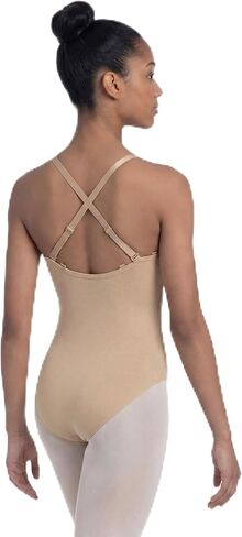 Phineein Girls/Kids/Adult Nude Seamless Camisole Undergarment Leotard with Adjustable Transition Straps in Kuwait