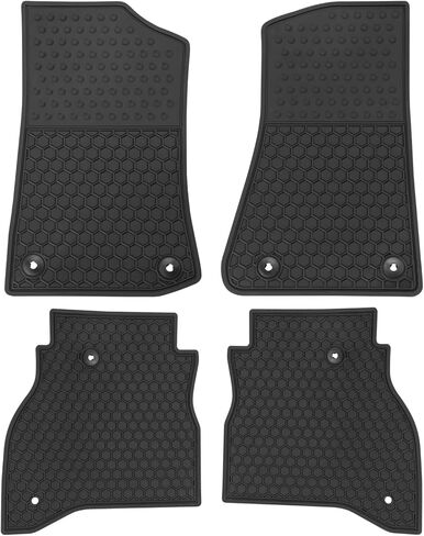 حصير سيارة مناسب لسيارة جيب جلاديتور 2020-2026 حصير مطاطي أسود بالكامل لحماية جميع الأحوال الجوية عديم الرائحة in Kuwait