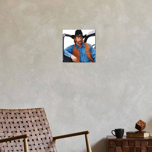 ART.COM Wall Photographic Print CHUCK NORRIS. WALKER, TEXAS RANGER [1993], directed by JERRY JAMESON, TONY MORDENTE., 16" x 16" in Kuwait