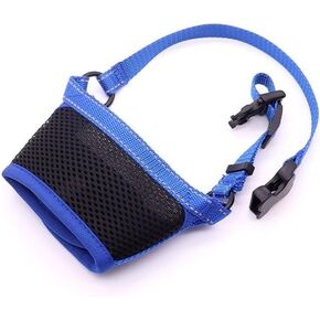 [New] Dog Muzzle for Small Dogs, Muzzl to Prevent Biting, Soft Muzzle with Reflective & Adjustable Strap,Breathable Dog Mouth Guard for Biting Chewing, Allow Panting Drinking (Black,S) in Saudi Arabia