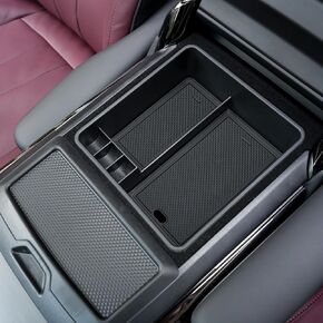 Center Console Organizer for 2023-2026 Range Rover & Range Rover Sport (without Refrigerator), Armrest Storage Box Insert Tray Interior Accessories in Kuwait