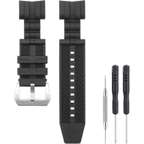 26mm Watch Band Compatible with Invicta Soft Silicone Rubber Replacement Wrist Strap for Invicta Reserve Jason Taylor Bolt Zeus Watch Straps in Kuwait