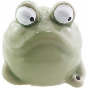 Ceramic Whimsical Frog Incense Burner Home Mini Incense Holder with Socket Animal Decorative Piece for Bedrooms Study Rooms Offices Yoga Studios Meditation Rooms in Kuwait