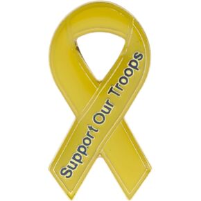 ادعم قبعة الشريط الأصفر لقواتنا أو دبوس طية صدر السترة PPM F4D9Z in Kuwait