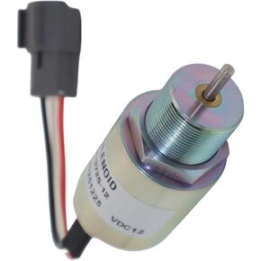 12V Fuel ShutOff Solenoid Valve 30A87-20402 30A8720402 30A87-10044 For Mitsubishi Engine S4L S3L L3E S3L2 in Kuwait