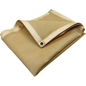 قماش القنب الآن مقاس 8 × 16 بوصة مصنوع من قماش شبكي شديد التحمل مع حلقات نحاسية - مقاوم للأشعة فوق البنفسجية بنسبة 75% من الشمس أو الفناء الخلفي أو الباحات أو الممرات أو شرفات المراقبة أو بيوت الكلاب أو غطاء شبكي للأسرّة المسطحة أو الشاحنات أو المقطورات in Kuwait