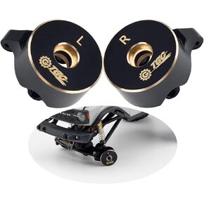 ثقل موازنة التوجيه الأمامي من النحاس Knucje RC مناسب لـ 1/24 محوري SCX24 AX24 AXI90081 C10 JLU RC ملحقات ترقيات السيارات الزاحفة in Kuwait