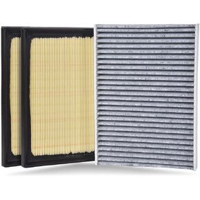 Engine & Cabin Air Filter Kit for Toyota 3.4L V6 Tundra 2022 2023 2024 2025 & Sequoia 2023-2025; Replace: 17801-F4010 871390-C010 in Kuwait