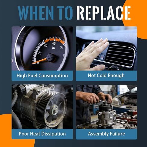 ضاغط مكيف الهواء CO30018C مع قابض لسيارة شيفروليه إكوينوكس 2012-2016، جي إم سي تيرين 2012-2016، تشيفي إمبالا 2012-2016 V6 3.0L 3.6L، بكرة 6 أخدود، يستبدل 23232322 in Kuwait