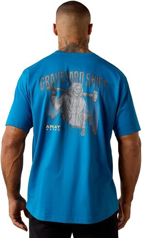 ARIAT Men's Rebar Workman Graveyard T-Shirt in Saudi Arabia