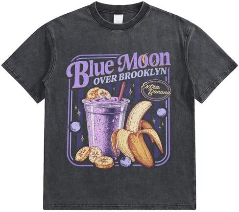 Blue Moon Over Brooklyn Funny T-Shirt TV Show Fan Shirt in Saudi Arabia