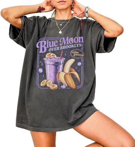 Blue Moon Over Brooklyn Funny T-Shirt TV Show Fan Shirt in Saudi Arabia