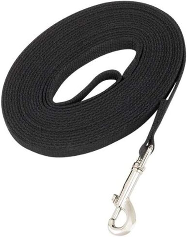 Guardian Gear Cotton Web Dog Training Lead 20'x5/8", Red in Saudi Arabia