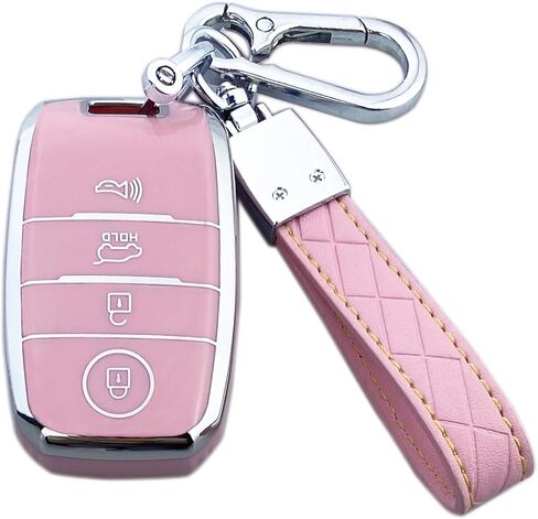 حافظة غطاء مفتاح فوب متوافقة مع كيا فورتي فورتي كوب نيرو أوبتيما ريو سورينتو سول سبورتاج ملحقات شل in Kuwait