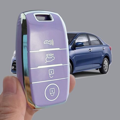 Key Fob Cover Case Compatible with Kia Forte Forte Koup NIRO Optima Rio Sorento Soul Sportage Accessories Shell in Saudi Arabia
