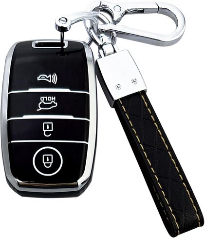 Key Fob Cover Case Compatible with Kia Forte Forte Koup NIRO Optima Rio Sorento Soul Sportage Accessories Shell in Saudi Arabia