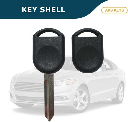 New Replacement Uncut Blank Key Shell for Ford with Keyway H75 No Chip Compatible with 2000 - 2013 Crown Victoria Expedition Explorer Taurus Escape Focus E F-Series Fusion and More (1) in Saudi Arabia