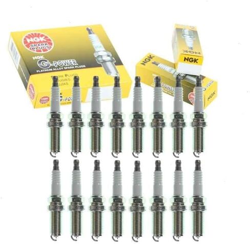 16 pc NGK G-Power Spark Plugs compatible with Jeep Grand Cherokee 5.7L V8 2009-2020 in Saudi Arabia